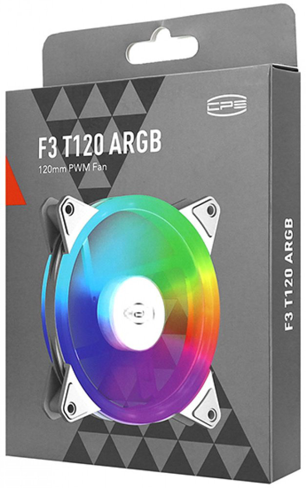 PCcooler F3 T120 ARGB WH купить,NaN