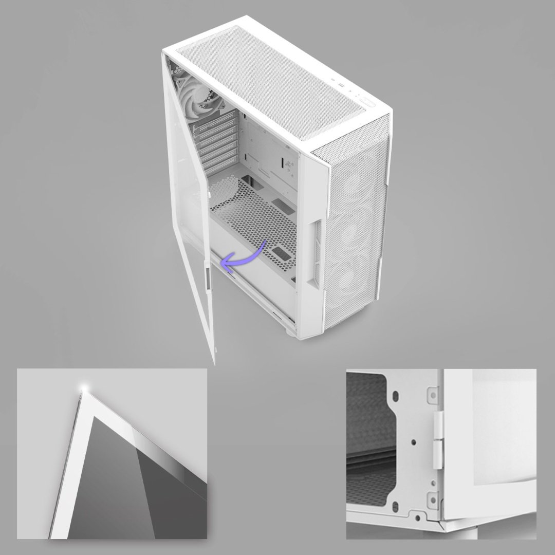 Корпус Zalman I3 Neo ARGB V2 белый - ForteMarket Корпус Zalman I3 Neo ARGB V2 белый купить,50841
