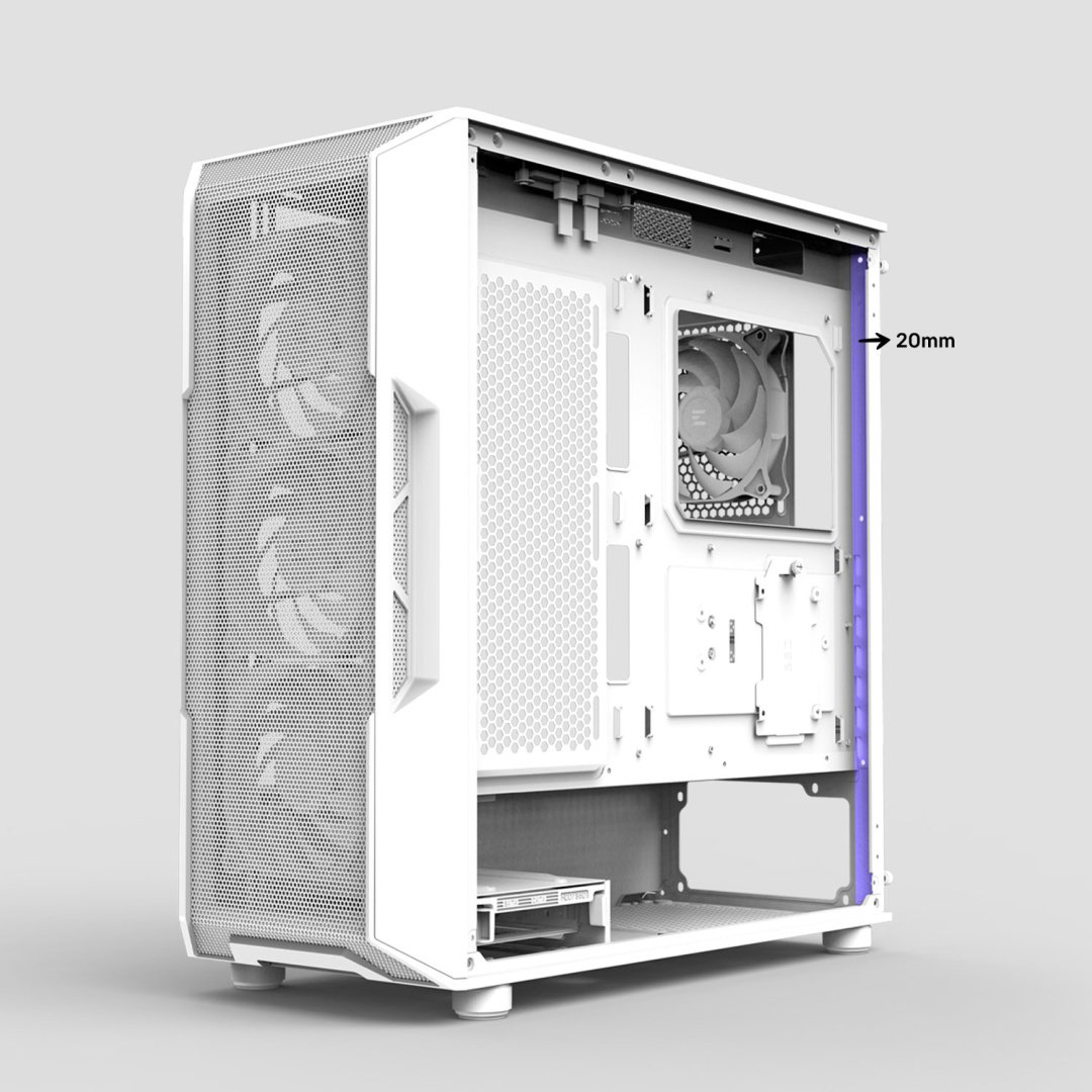 Корпус Zalman I3 Neo ARGB V2 белый - ForteMarket Корпус Zalman I3 Neo ARGB V2 белый купить,50841