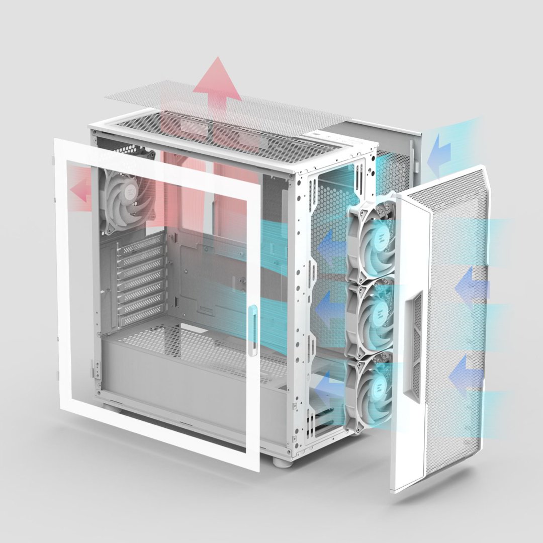 Корпус Zalman I3 Neo ARGB V2 белый - ForteMarket Корпус Zalman I3 Neo ARGB V2 белый купить,50841