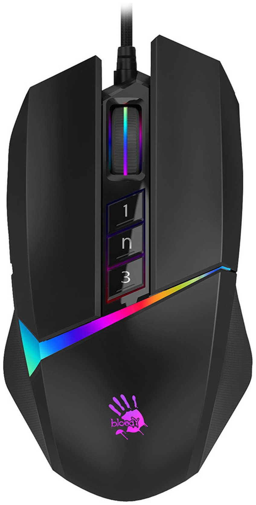 Мышь A4Tech Bloody W60 Max черный