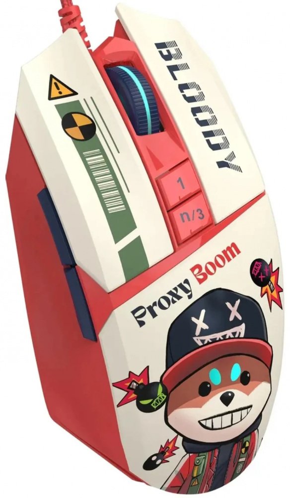 Мышь A4Tech Bloody W63 Max Proxy Boom мультиколор