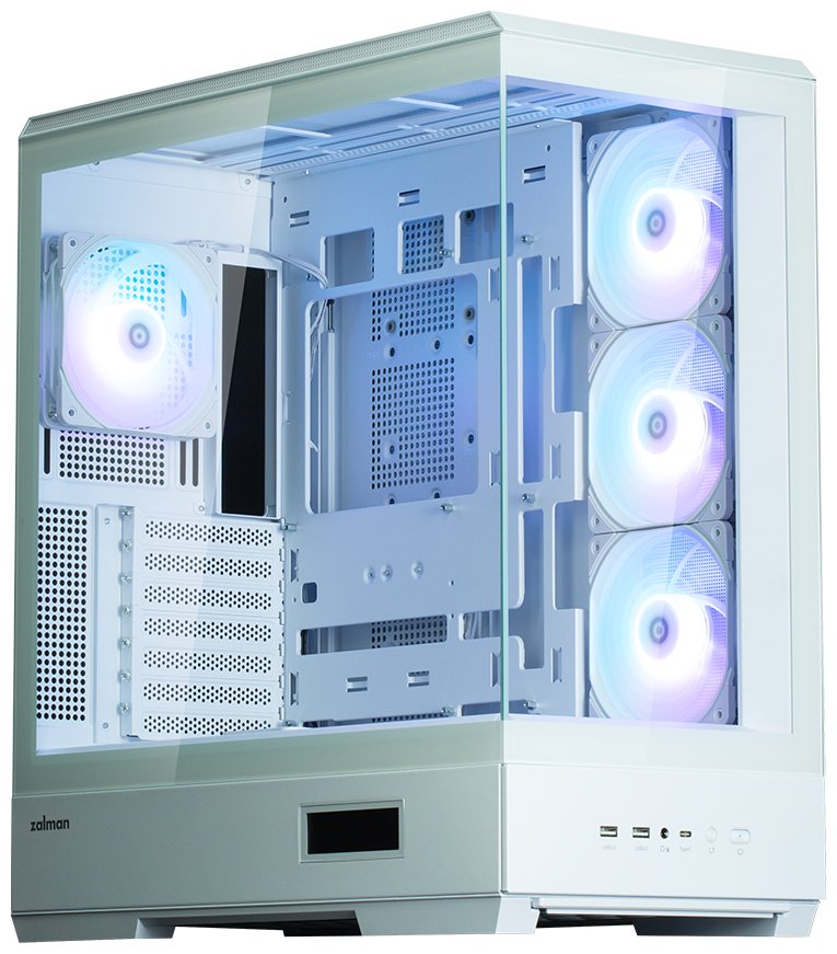 Корпус Zalman P50 DS белый купить,NaN