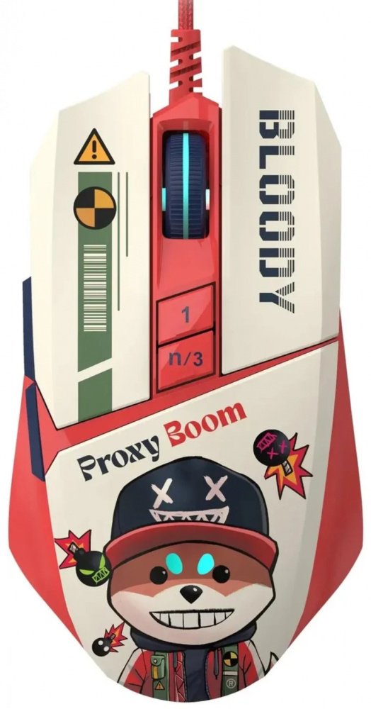 Мышь A4Tech Bloody W63 Max Proxy Boom мультиколор