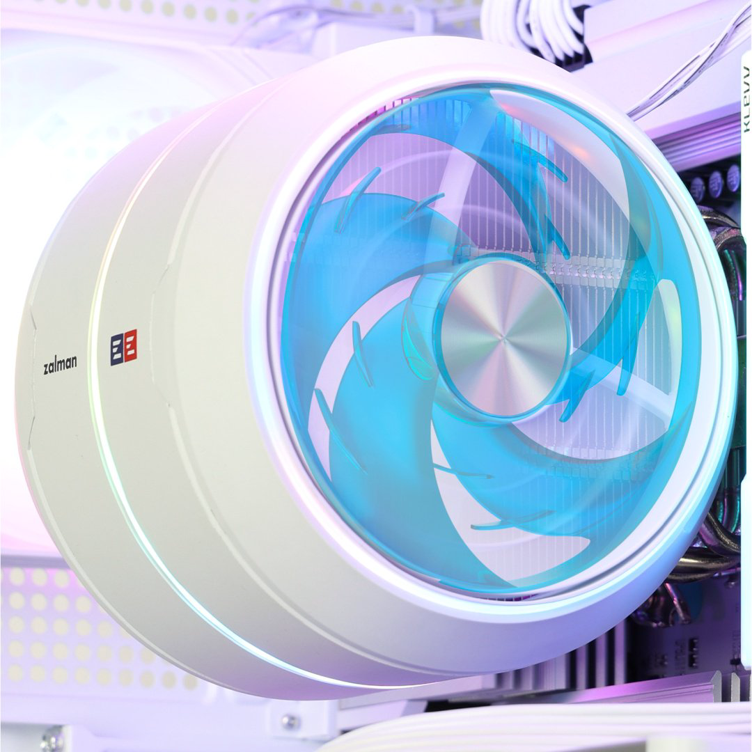 Кулер Zalman ZET5 WHITE ARGB белый купить,NaN