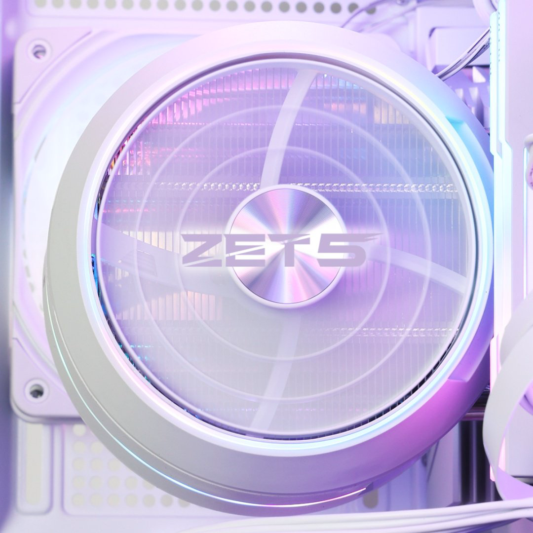 Кулер Zalman ZET5 WHITE ARGB белый купить,NaN