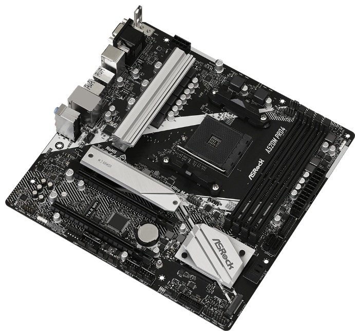 Материнская плата ASRock A520M PRO4 купить,NaN