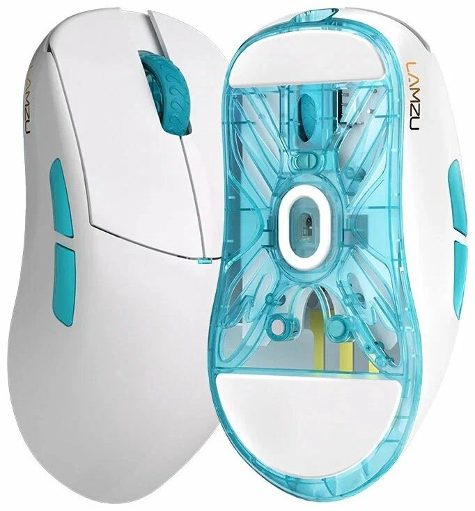 Мышь LAMZU Atlantis Mini Pro, Polar white белый купить,NaN