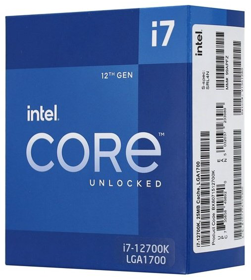 Процессор Intel Core i7-12700K BOX купить,NaN