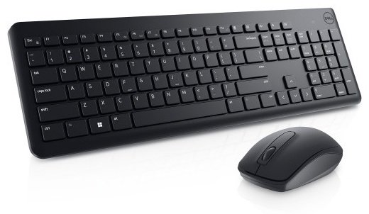 Клавиатура DELL KM3322W 580-AKGO черный