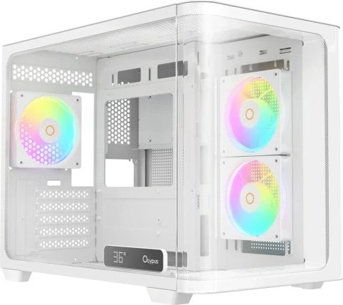 Корпус Ocypus Iota C50 Curve ARGB White, Iota-C50-WHD300CD-GL белый купить,NaN