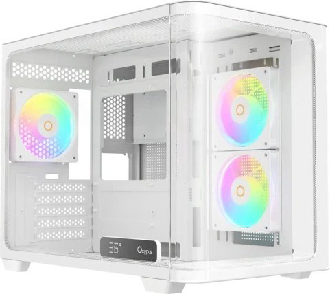 Корпус Ocypus Iota C50 Curve ARGB White, Iota-C50-WHD300CD-GL белый купить,NaN