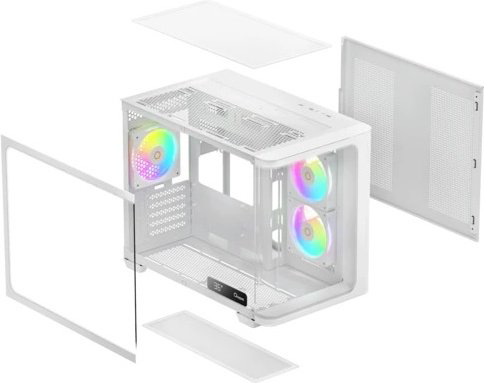 Корпус Ocypus Iota C50 Curve ARGB White, Iota-C50-WHD300CD-GL белый купить,NaN