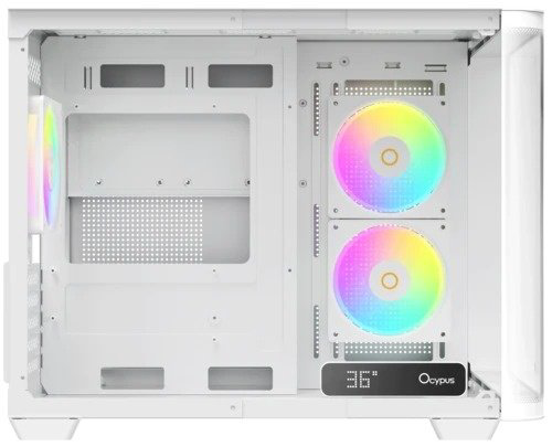 Корпус Ocypus Iota C50 Curve ARGB White, Iota-C50-WHD300CD-GL белый купить,NaN