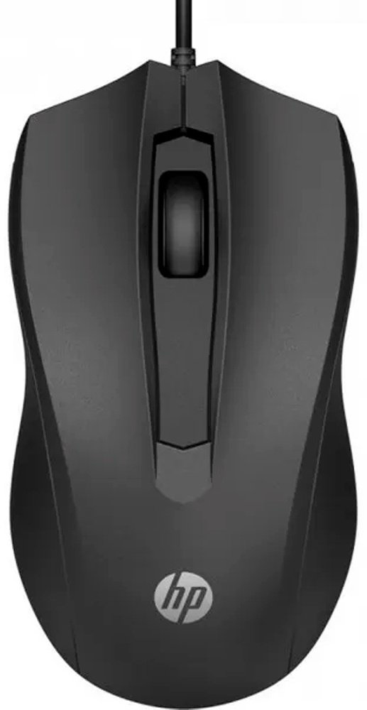 Мышь HP 100 6VY96AA черный купить,NaN
