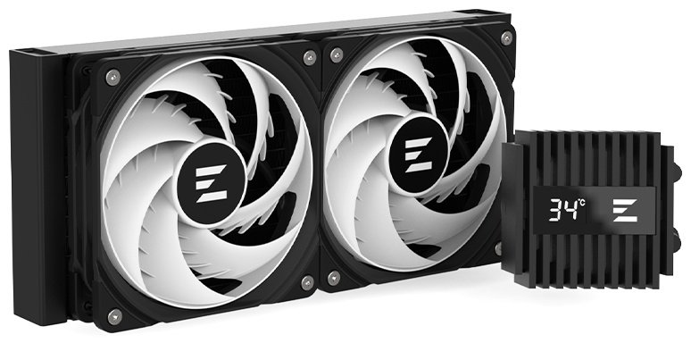 Zalman Alpha 2 A24 ARGB черный