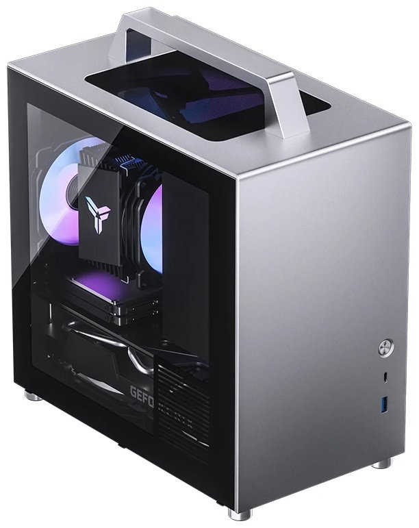 Корпус Jonsbo T8 PLUS Silver серебристый купить,NaN