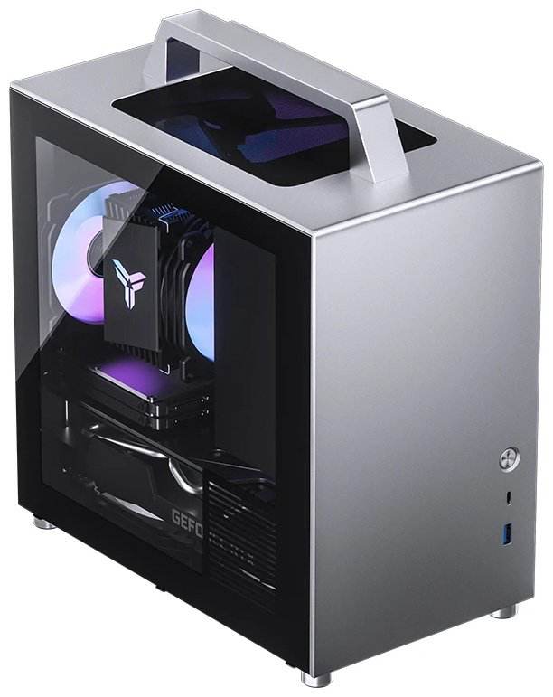 Корпус Jonsbo T8 PLUS Silver серебристый купить,NaN