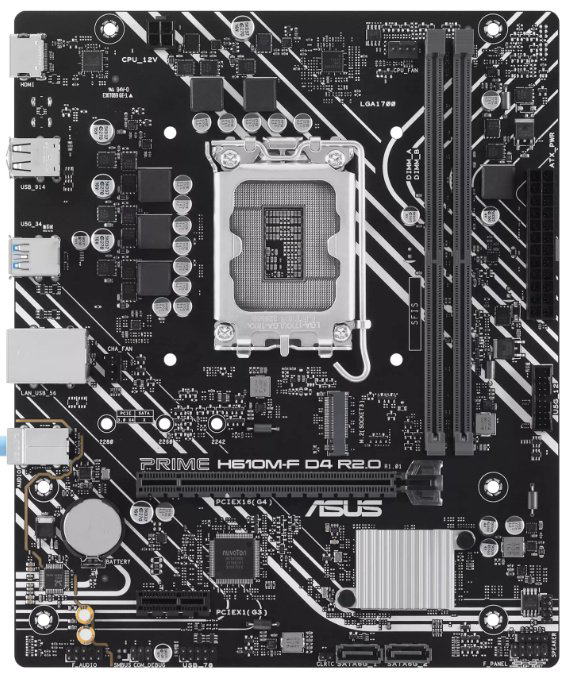 Материнская плата ASUS PRIME H610M-F купить,NaN