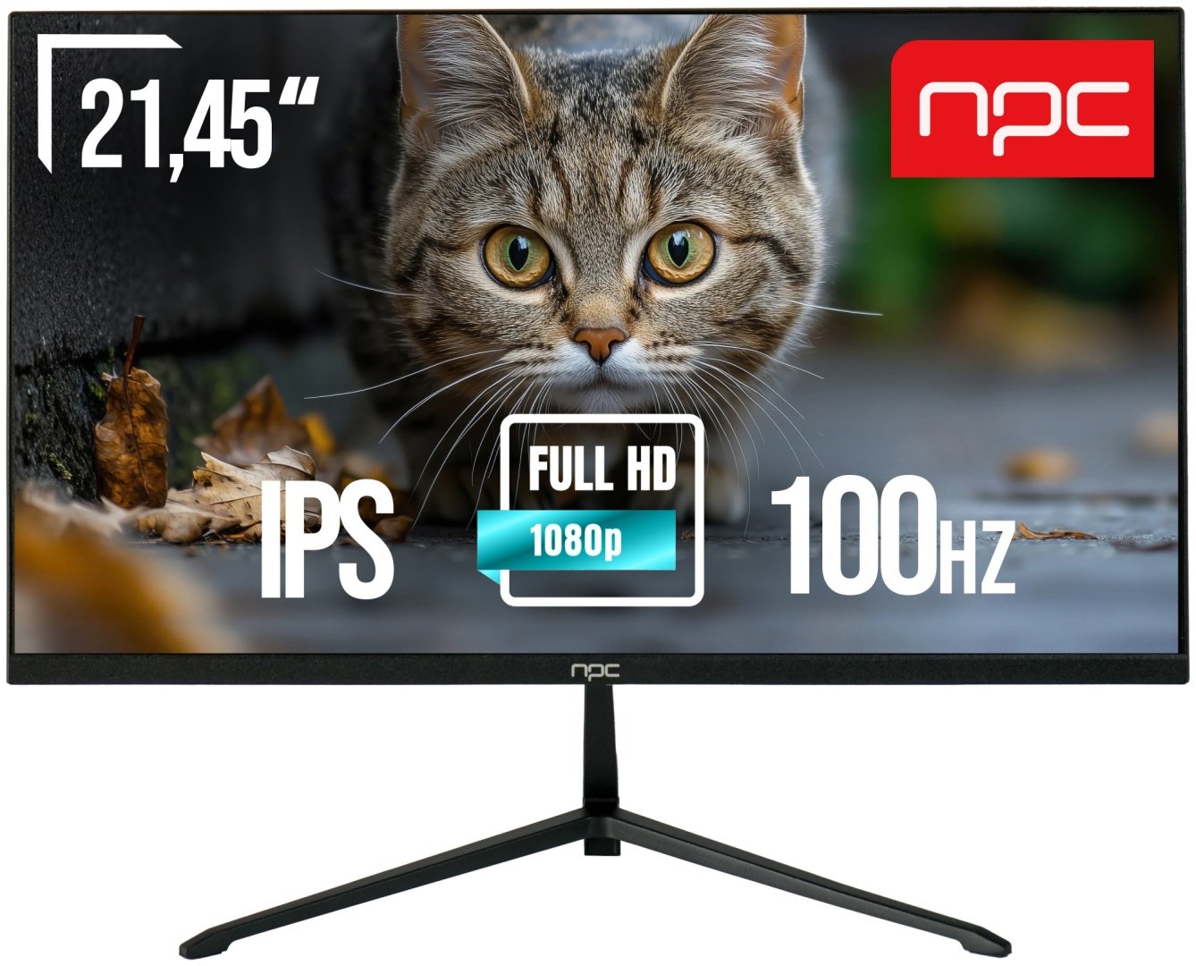 Монитор 21.45" NPC MF2219-V черный купить,NaN