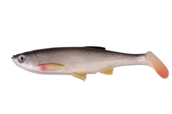 Мягкая приманка  Savage Gear LB 3D Bleak Paddle Tail 4 гр 80 мм 04-Green Pearl S купить,NaN