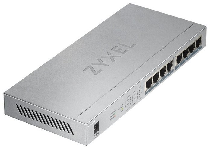 ZyXEL GS1008HP-EU0101F серебристый