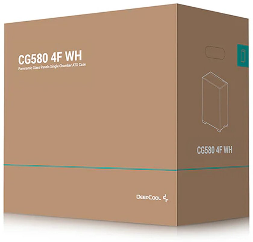 Корпус Deepcool R-CG580-WHADA4-G-1 белый - ForteMarket Корпус Deepcool R-CG580-WHADA4-G-1 белый купить,64742