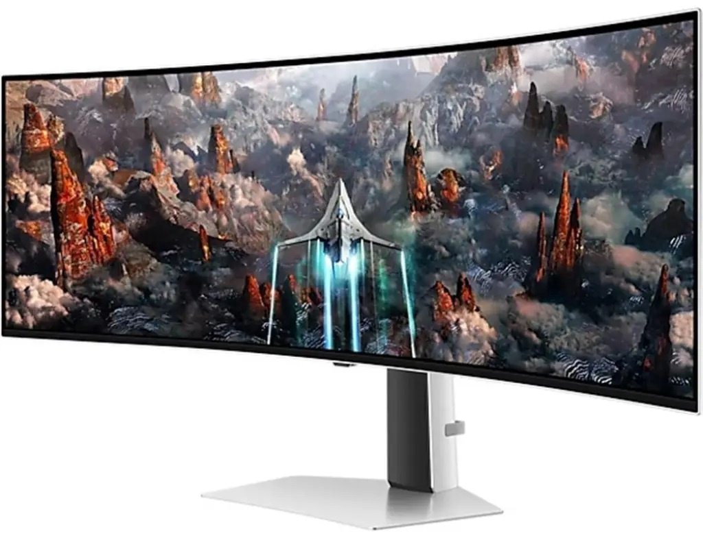Монитор 49" Samsung Odyssey OLED G9 LS49CG930SIXCI серебристый купить,NaN