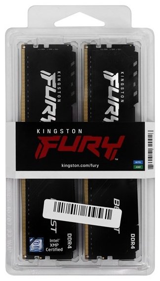 Оперативная память Kingston Fury Beast KF436C18BBK2/32 32Gb