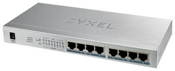 ZyXEL GS1008HP-EU0101F серебристый