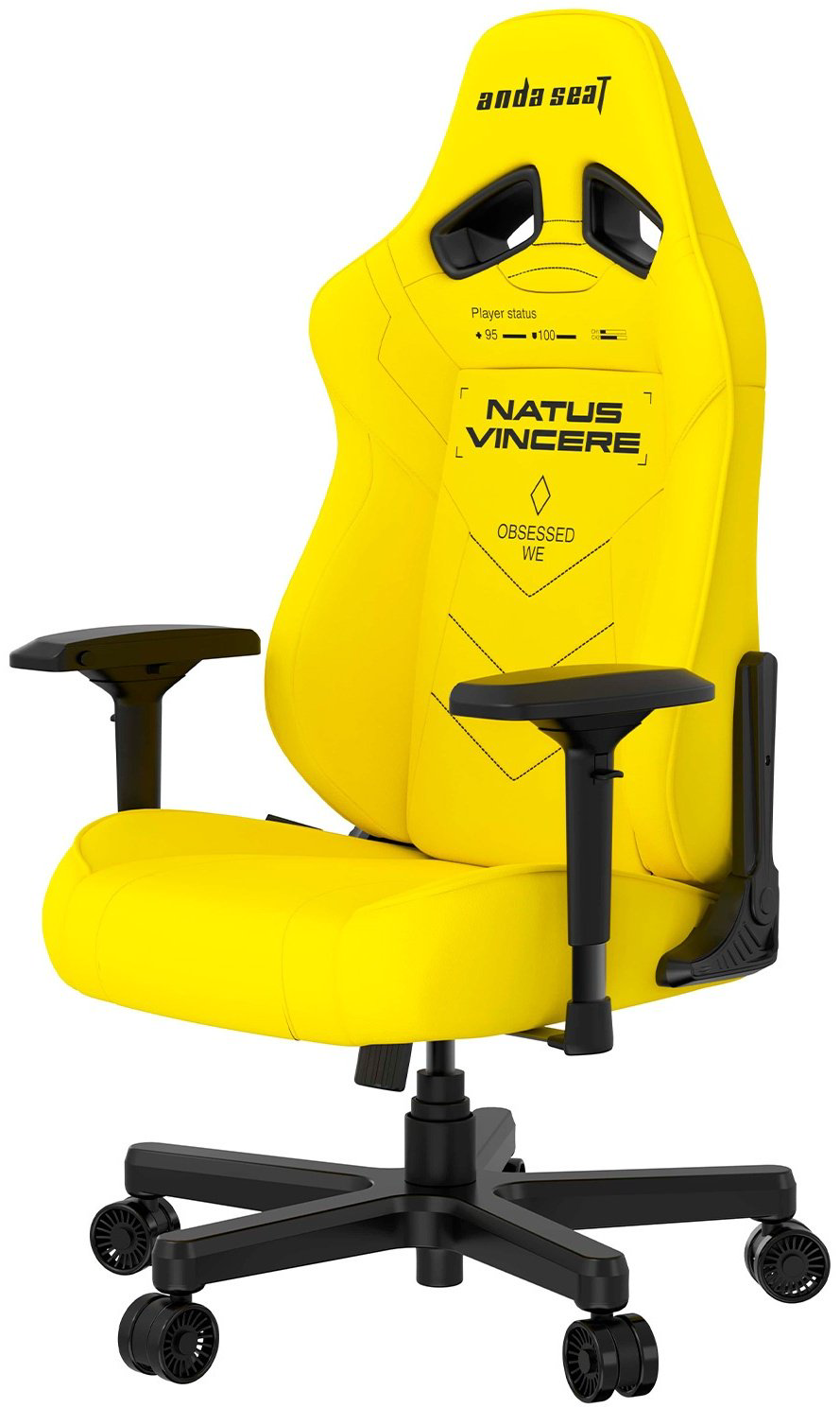Игровое кресло AndaSeat Navi Edition AD19-05-Y-PV, желтый - ForteMarket Игровое кресло AndaSeat Navi Edition AD19-05-Y-PV, желтый купить,209095