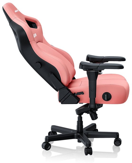 Игровое кресло AndaSeat Kaiser 4 AD12YDDC-XLL-20-P-PV/C, розовый - ForteMarket Игровое кресло AndaSeat Kaiser 4 AD12YDDC-XLL-20-P-PV/C, розовый купить,285995