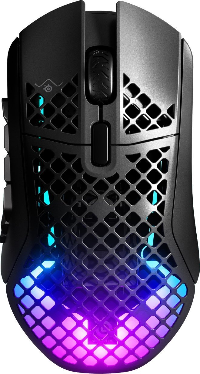 Мышь SteelSeries Aerox 9 черный купить,NaN