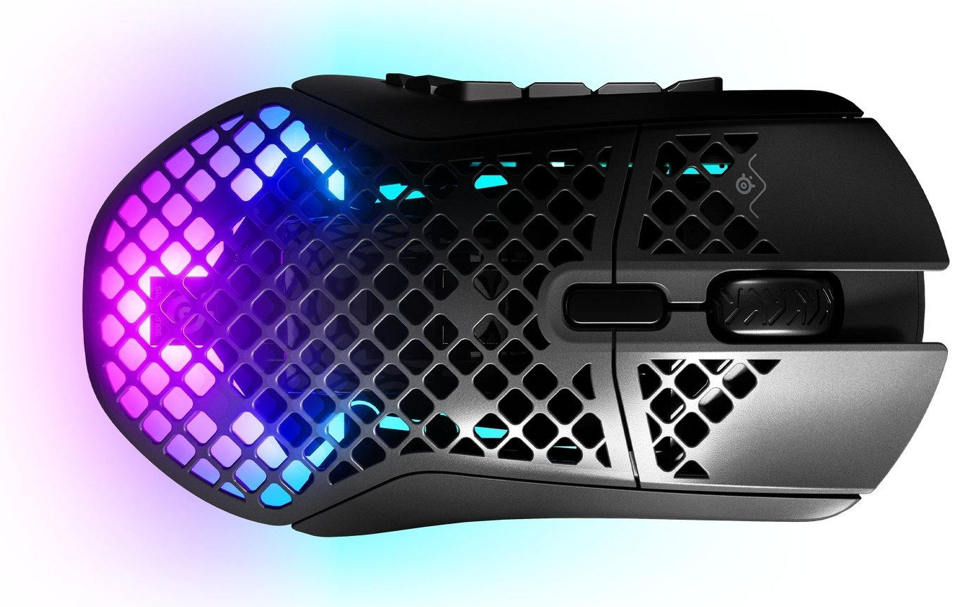 Мышь SteelSeries Aerox 9 черный купить,NaN