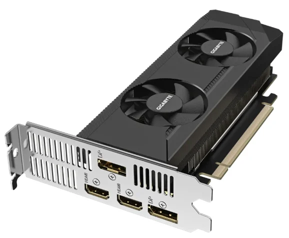 Видеокарта Gigabyte GeForce RTX 3050 OC Low Profile GV-N3050OC-6GL 6Gb купить,0