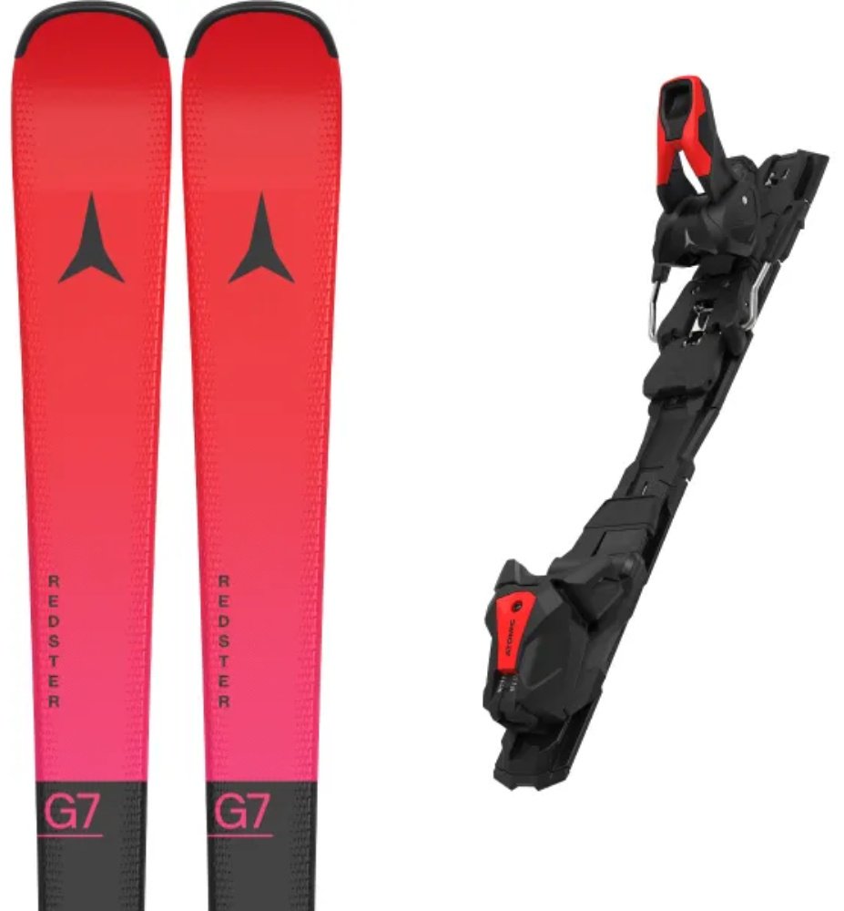Atomic E Redster G7 PT + Mi 12 GW AA0030612 167 см черный, красный