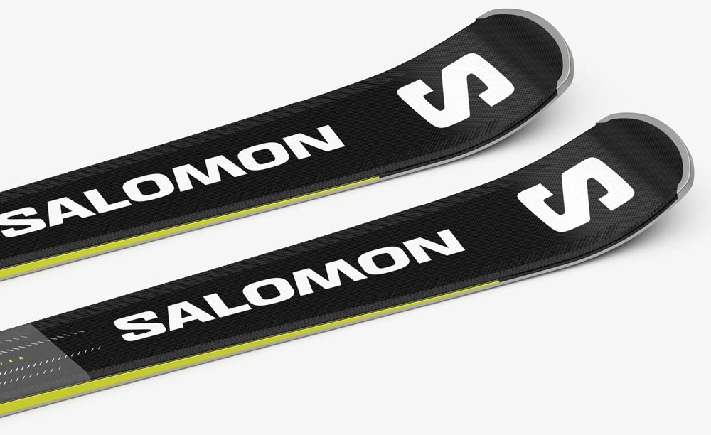 Лыжи Salomon L41770600 Зима 165 см черный купить,NaN