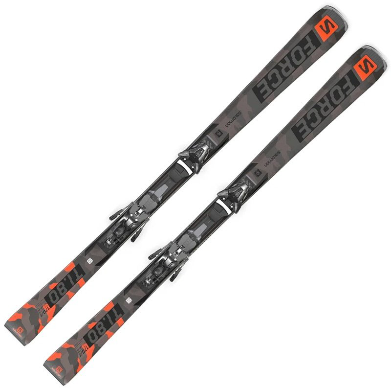 Лыжи Salomon L41496000 2020-2021 163 см черный купить,NaN