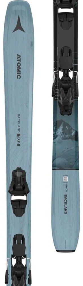Atomic Backland 102 AA0030331 172 см черный, голубой