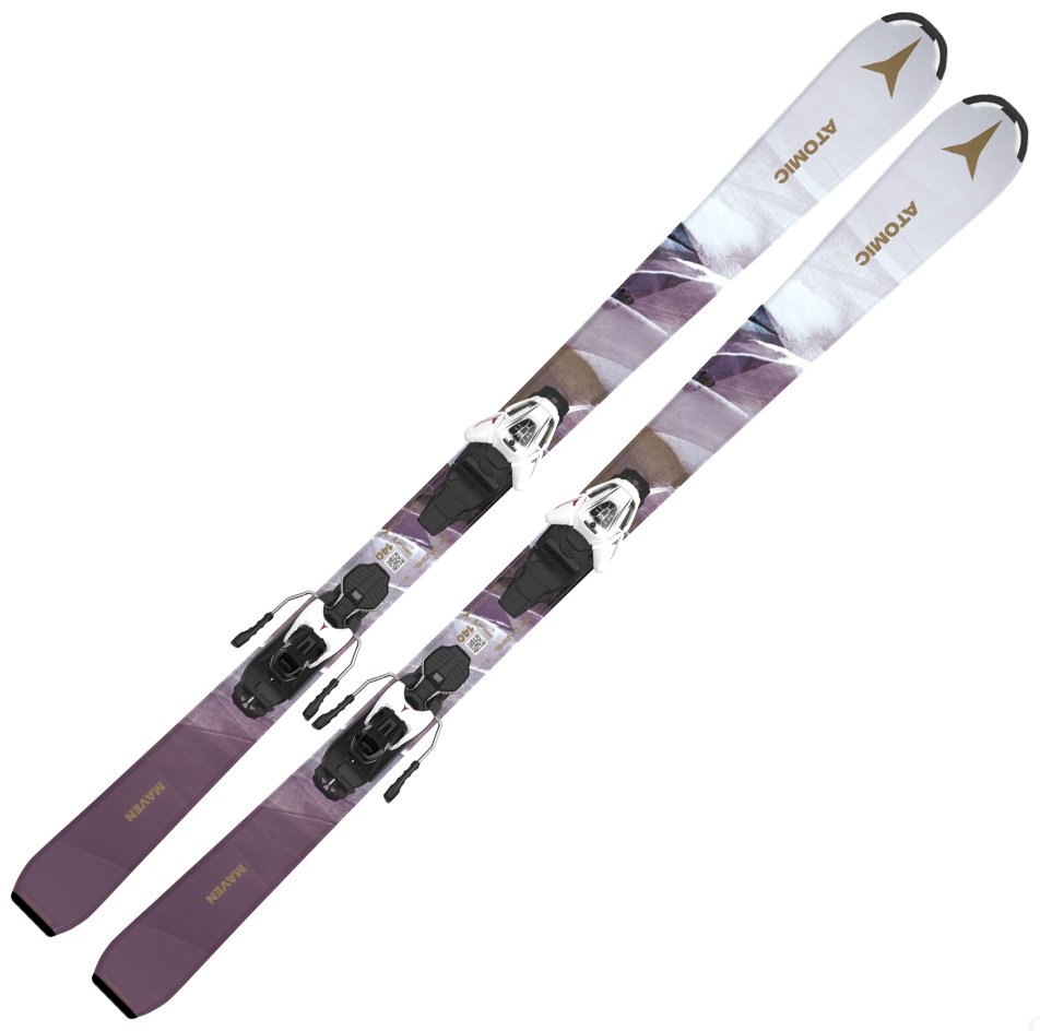 Atomic L Maven Girl 130-150 JTM + L L 6 GW AA0030438 140 см белый, фиолетовый купить,NaN