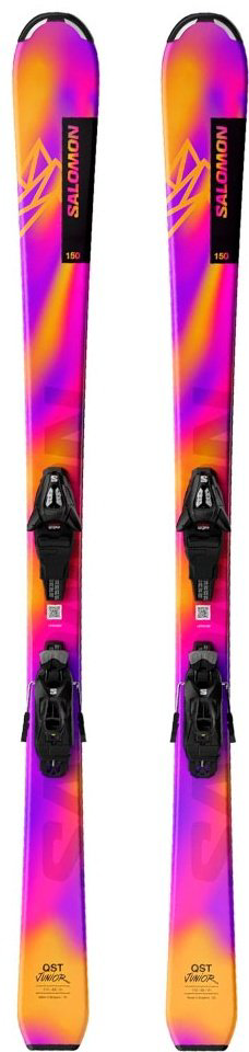 Лыжи Salomon L476903PM 2025 120 см розовый купить,NaN