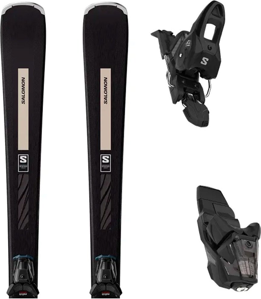 Лыжи Salomon E S/Max N6 Xt C M + E M10 Gw, L47602800 2025 160 см черный купить,NaN