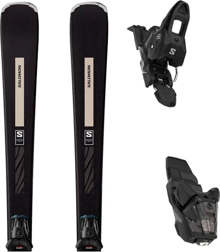 Лыжи Salomon E S/Max N6 Xt C M + E M10 Gw, L47602800 2025 160 см черный купить,NaN