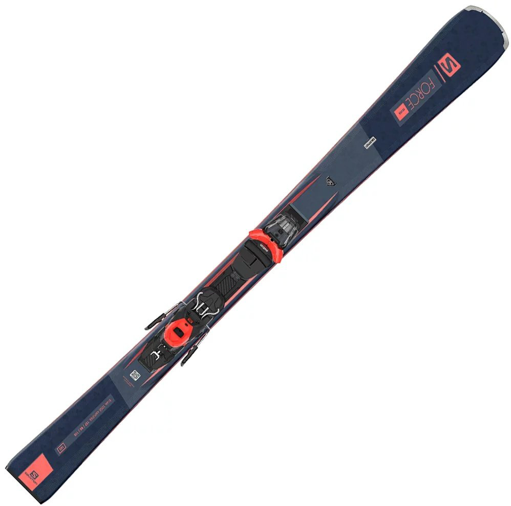 Salomon E S/Force Fever + M12 GW 163 см синий, оранжевый купить,NaN