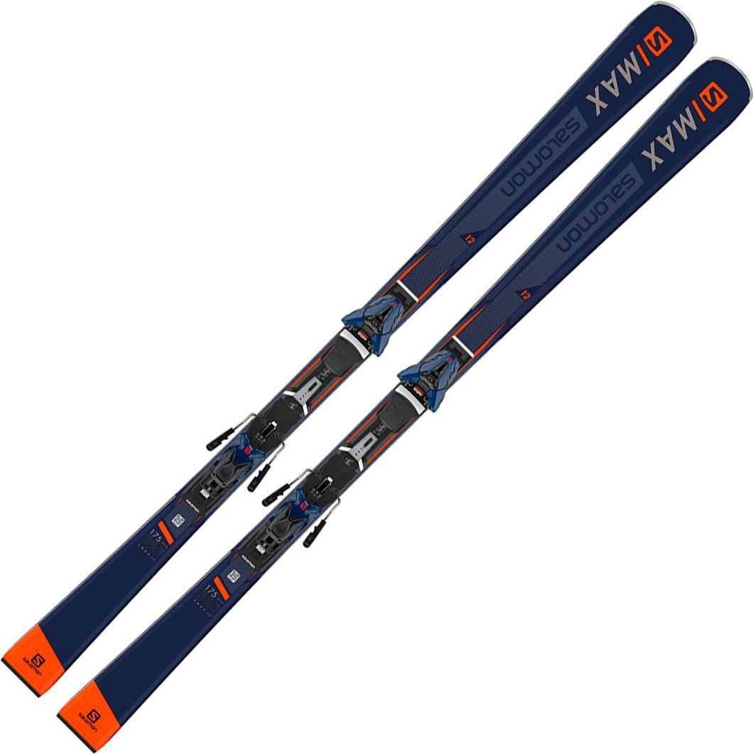 Salomon E S-Max 12 + Z12 Walk 175 см синий, оранжевый купить,NaN