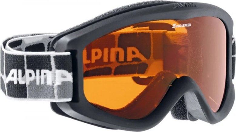 Маска горнолыжная Alpina A70764-BLK мультиколор размер one size