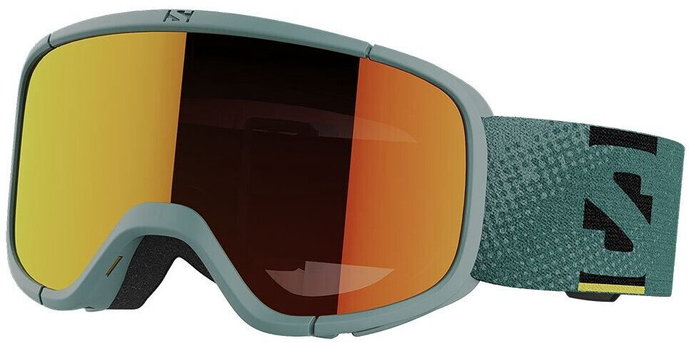 Маска горнолыжная Salomon L47253600 зеленый размер one size купить,NaN