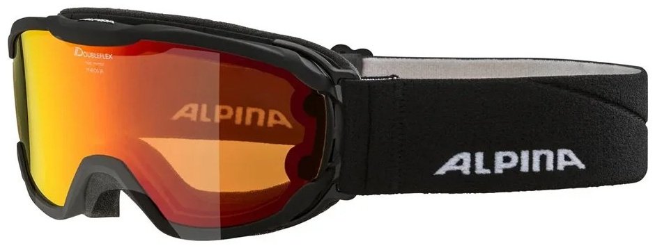Маска горнолыжная Alpina Pheos Jr. MM A72398-BLK черный размер one size купить,NaN
