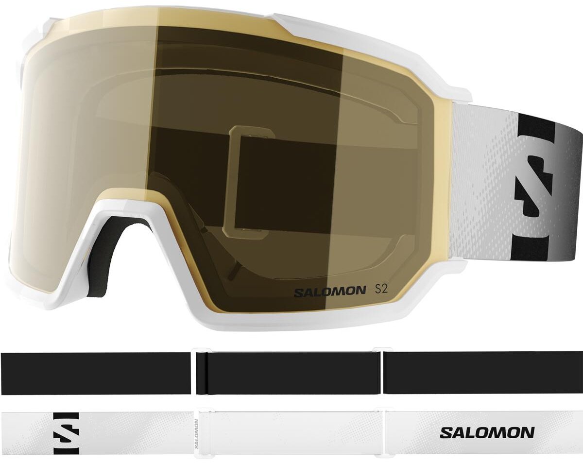 Маска горнолыжная Salomon S/View 3 Access L47921800 белый размер one size купить,NaN