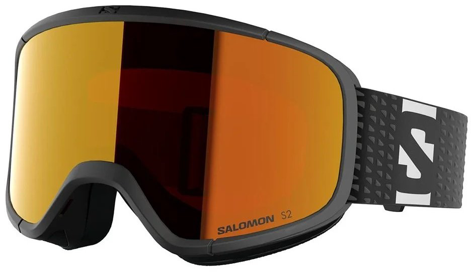 Маска горнолыжная Salomon Aksium 2.0 L47906300 черный размер one size купить,NaN